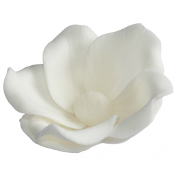 Kwiat cukrowy dekoracja urodziny róża biały 1x